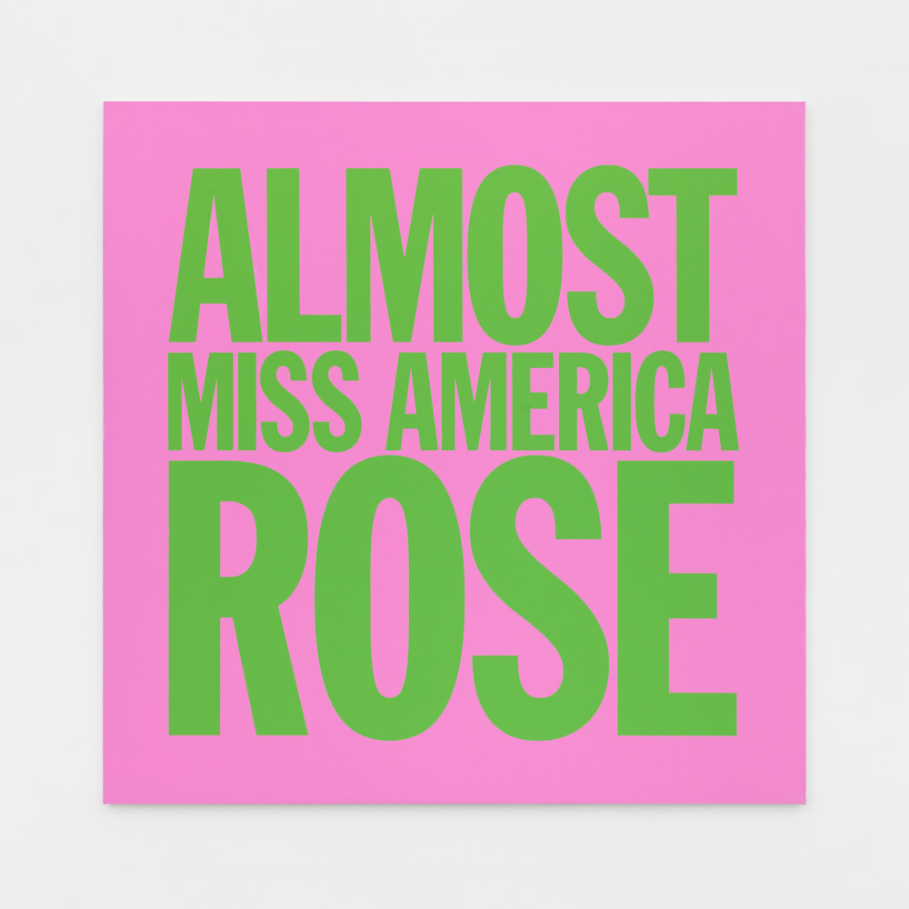 ALMOST MISS AMERICA ROSE, 2017&amp;nbsp;

Acrylic on canvas&amp;nbsp;

40 x 40 in