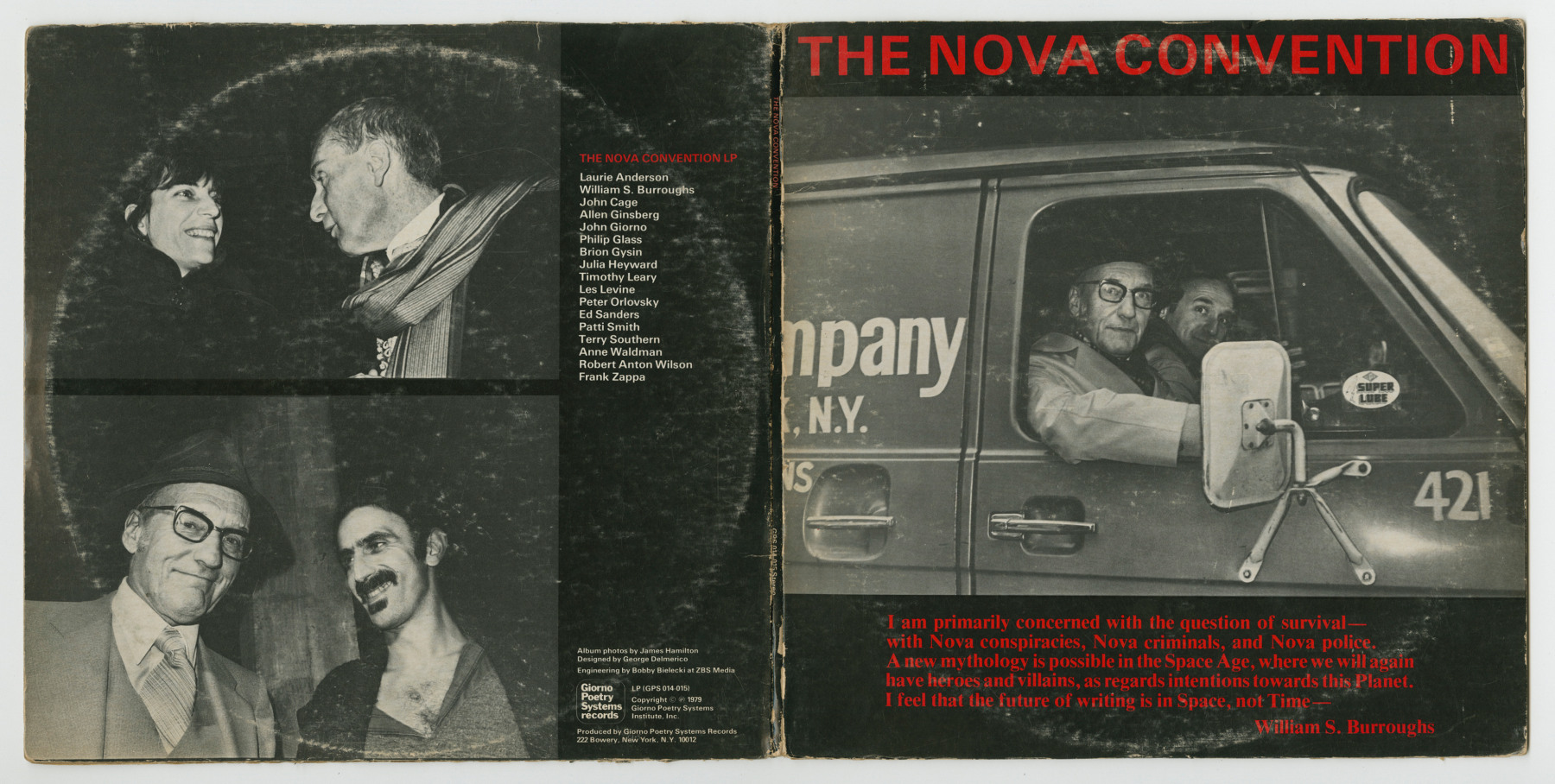The Nova Convention (1979), front and back covers