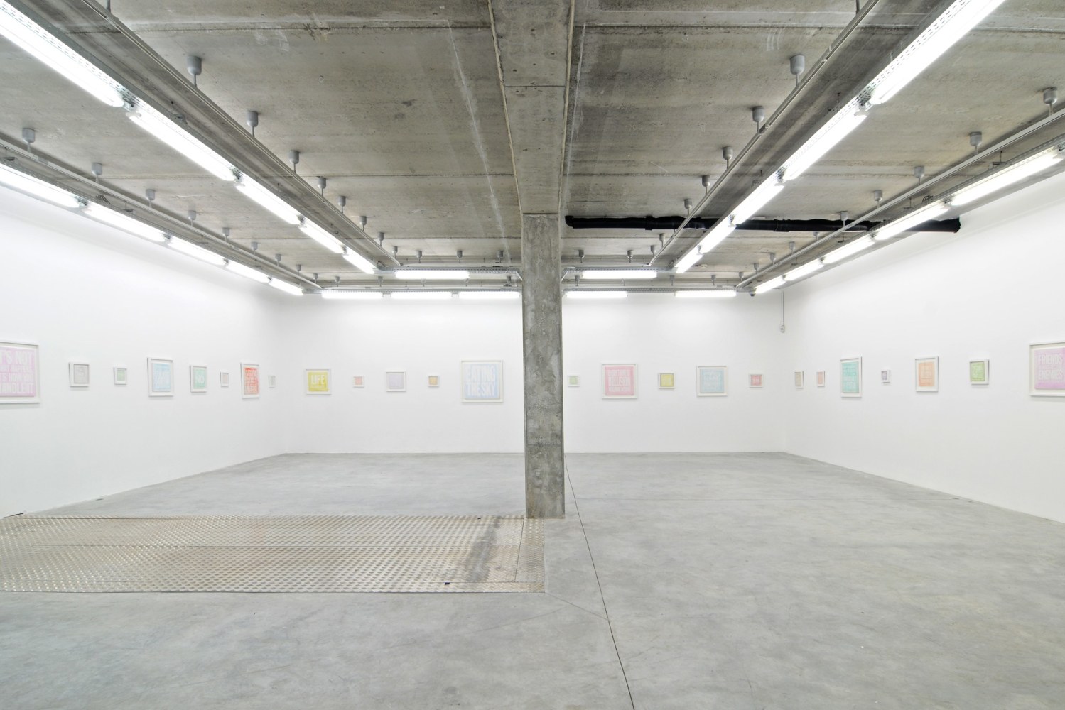 Installation view of&amp;nbsp;Eating the Sky&amp;nbsp;at Almine Rech Gallery, Brussels, 2010