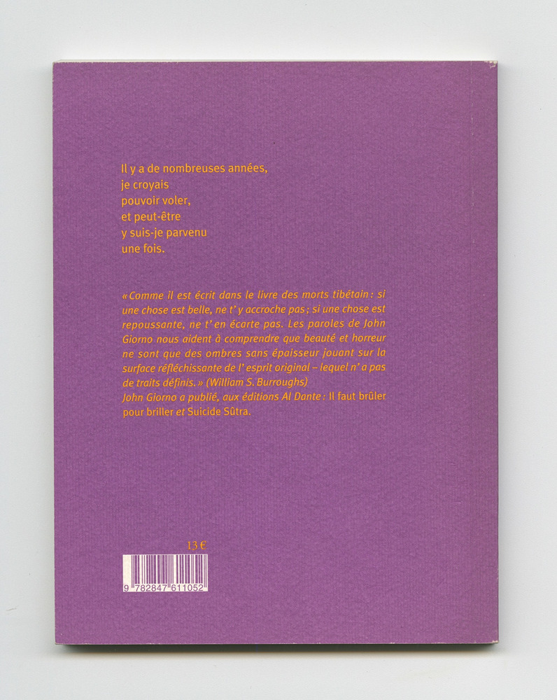La sagesse des sorcières, 2004 (8) – Back cover