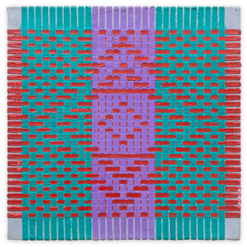 Susan Fortgang

Small Weaving Painting with Violet and Green, 1979

acrylic on canvas

18 x 18 in.
45.7 x 45.7 cm.

(SUFO100)