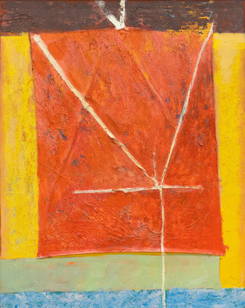 Joe Overstreet

Galleons and Brigs, 1990

oil and mixed media on canvas

54 x 43 in.
137.2 x 109.2 cm.

(JOVE518)