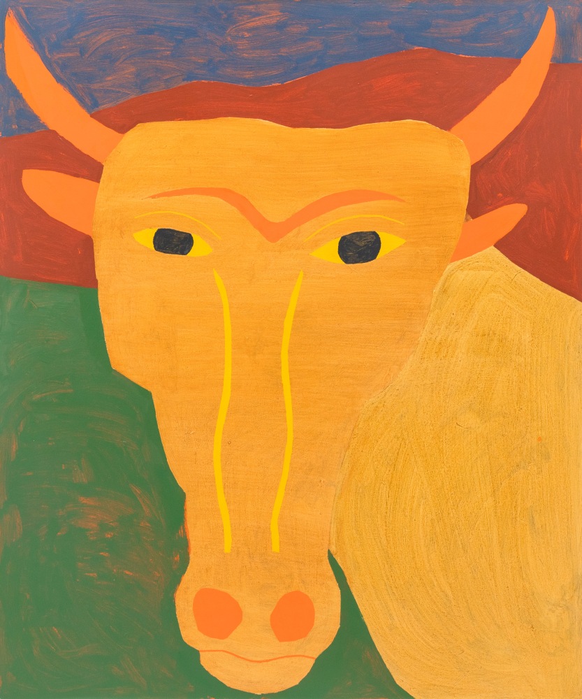 Cannon Dill
Summer Bull .1
acrylic on canvas
72h x 60w in
152.40h x 182.88w cm
CDIL001