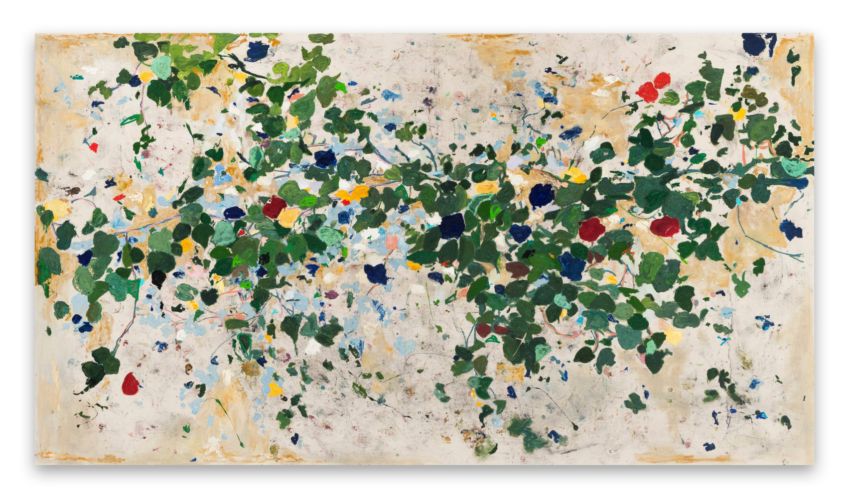 Hu&amp;ecirc; Thi Hoffmaster

Untitled (I Wish You Bluebirds #9), 2025

oil on canvas

80 x 144 in.
203.2 x 365.8 cm.

(HUET089)