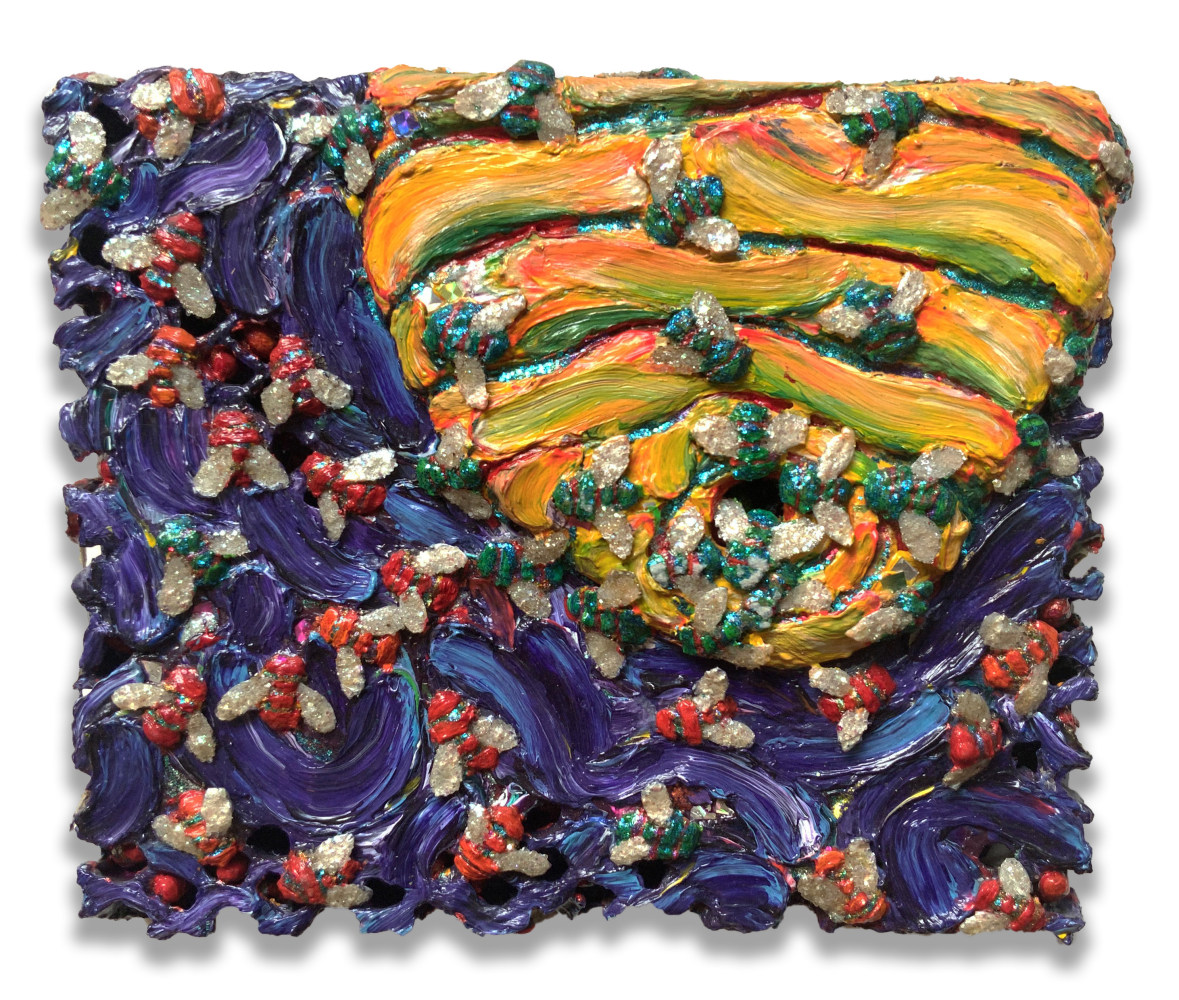 Helen Oji

Honeycomb #9, 1983

acrylic, mixed media on honeycomb cardboard mounted on plywood

10h x 12w in

25.40h x 30.48w cm

HOJI023