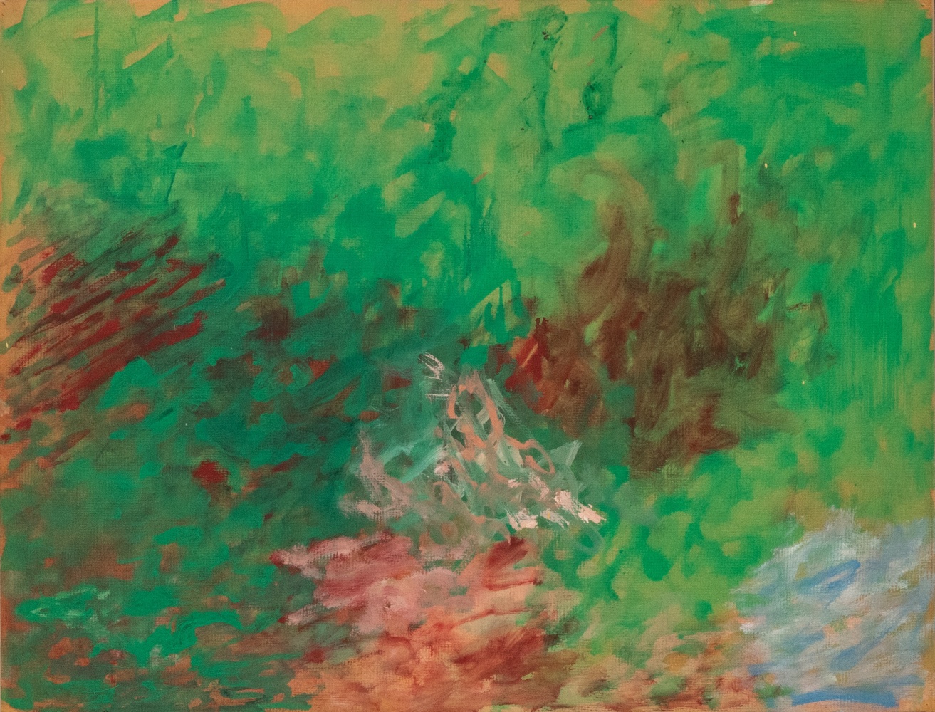 Pat&amp;nbsp;Passlof
Untitled, 1959
oil on canvas
20h x 26w in
50.80h x 66.04w cm
PASS104