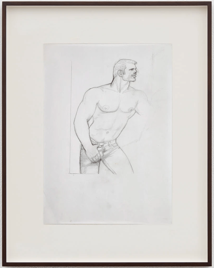Tom of Finland

Untitled (Preparatory Drawing), c. 1981

graphite on paper

11 1/2 x 8 1/4 in.
29.2 x 21 cm.

(TOMFIN001)