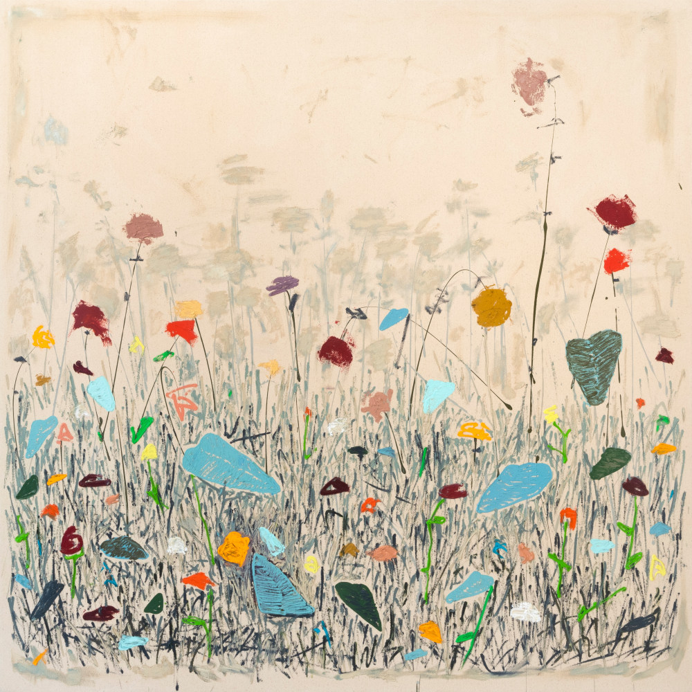 Hu&amp;ecirc; Thi Hoffmaster
Certain Bliss #24, 2024
oil on canvas
60 x 60 in.
152.4 x 152.4 cm.
(HUET036)