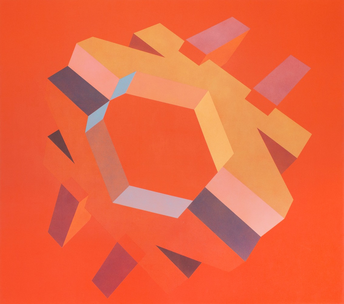 Miriam Schapiro

Docking #2, 1971

Acrylic on canvas

72.0h x 80.0w in
182.88h x 203.2w cm

(MSCHA308)