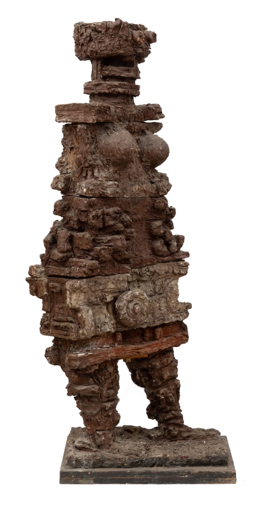 Reuben&amp;nbsp;Kadish

Azteca, 1980

terracotta

53h x 19w x 11 1/2d in

134.62h x 48.26w x 29.21d cm

REUK020