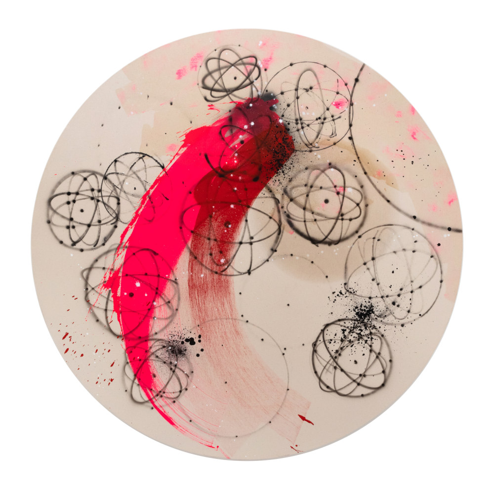  FUTURA2000
            
    
        SPHERES IN SPACE TWO, 2020    
    spray paint, acrylic and oil on canvas                                    48h x 48w in
121.92h x 121.92w cm
                    
                            FF055