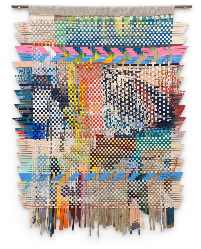 Miguel Arzabe

Qhasiwi, 2025

woven acrylic on canvas and linen, walnut rod

63 x 48 in.
160 x 121.9 cm.

(MIARZ002)