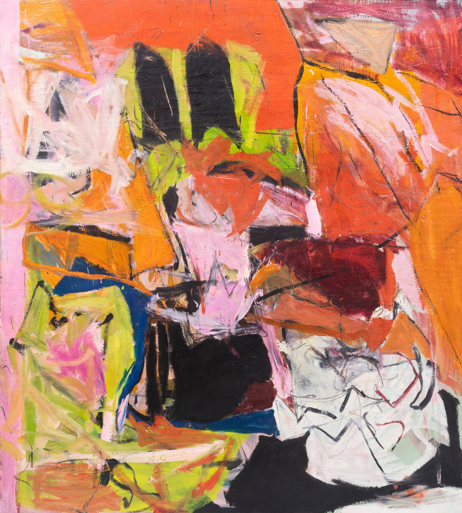 Susan Fortgang

Interior with Black &amp;amp; Red, 1966

oil on canvas

71 3/8 x 64 1/8 in.
181.3 x 162.9 cm.

(SUFO031)