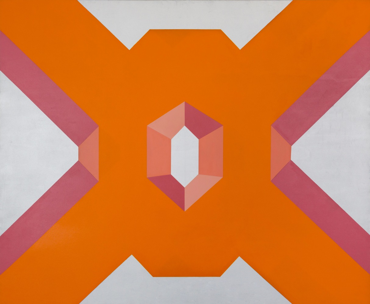 Miriam&amp;nbsp;Schapiro

Big Ox,&amp;nbsp;1967

acrylic on canvas

90h x 108w in