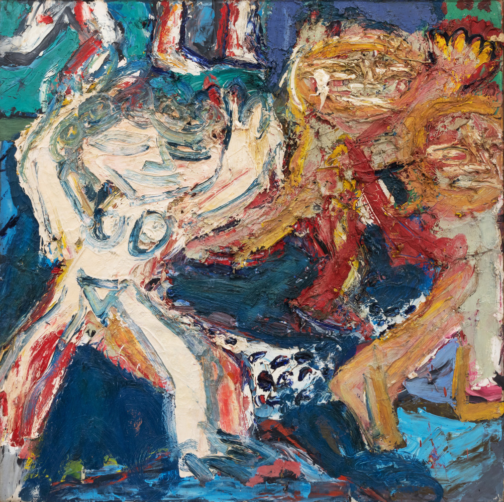 Jay&amp;nbsp;Milder

Untitled, 1964

oil and volcanic ash on canvas

36h x 36w in

91.44h x 91.44w cm

JMIL060