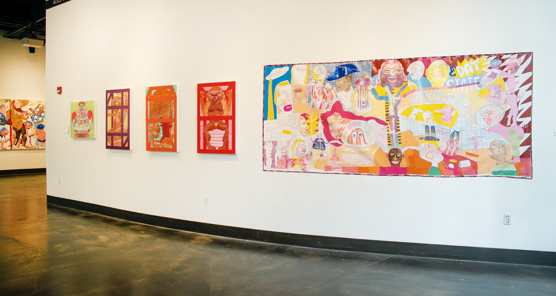 Installation view from&amp;nbsp;Peter Williams: Incarceration,&amp;nbsp;The Cressman Center for Visual Arts at University of Louisville, 2020&amp;nbsp;