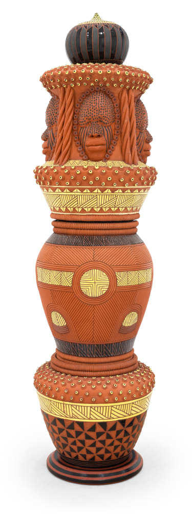 David MacDonald

Family Totemic, 1994

glazed earthenware

61h in.

(DAMAC011)