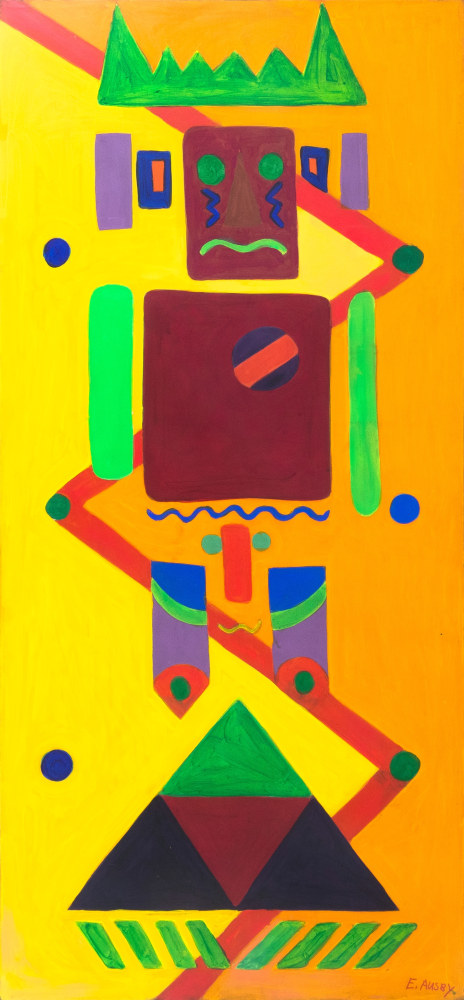 Ellsworth Ausby

Ancestral Spirit, 1969

acrylic on canvas

90.0h x 42.0w in
227.33h x 105.41w cm

(EAUS025)