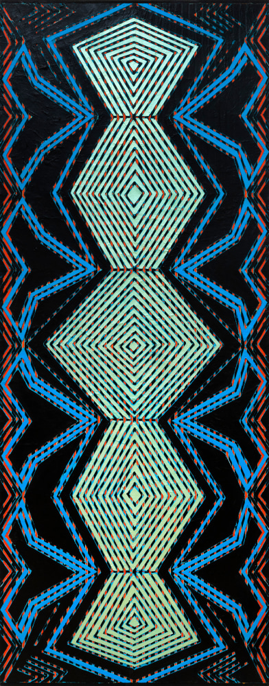 Susan Fortgang

I&amp;#39;m Dancing as Fast as I Can, 2012

acrylic on canvas

84 x 33 in.
213.4 x 83.8 cm.

(SUFO131)