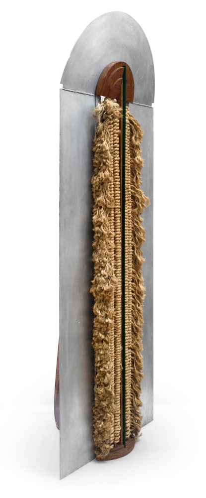 Walter C Jackson

GOTHIC NO.2, 1979

aluminum, wood, plastic, &amp;amp; sisal

82 x 29 x 18 in.
208.3 x 73.7 x 45.7 cm.

(WALJ004)