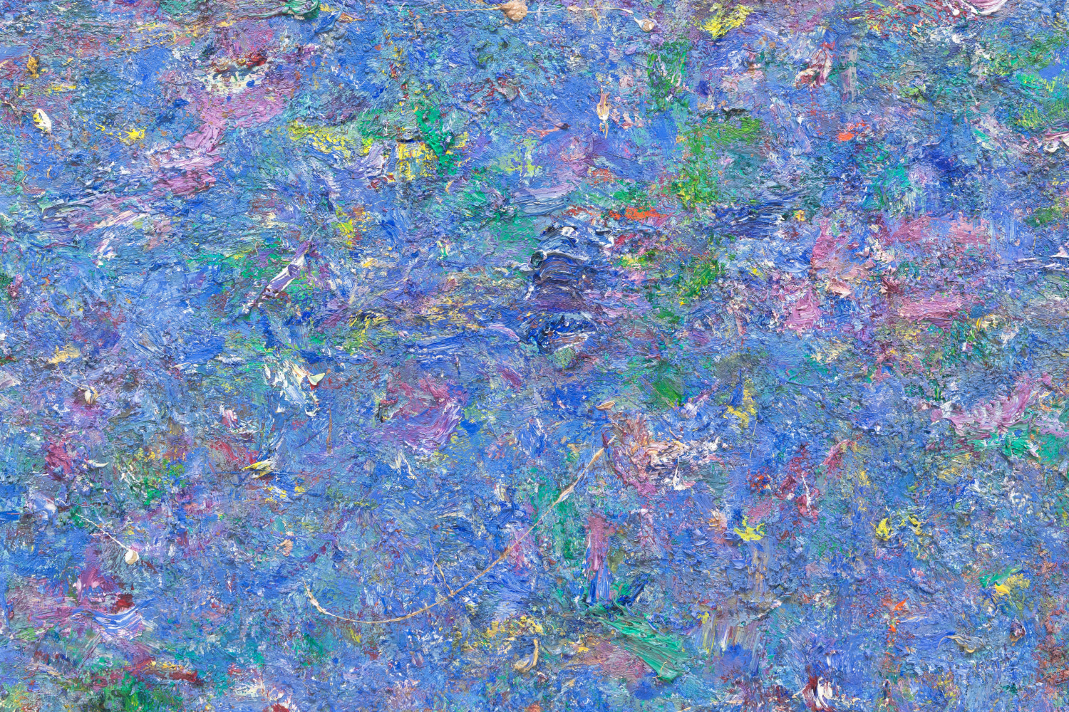 Pat&amp;nbsp;Passlof
Isoceles, 1980
oil on linen
78h x 79w in
198.12h x 200.66w cm
PASS340