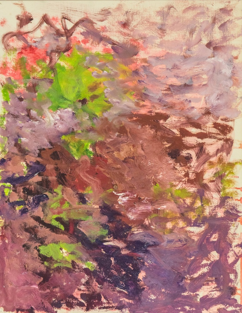 Pat&amp;nbsp;Passlof
Untitled, 1958
Oil on paper mounted on canvas
20h x 15 3/4w in
50.80h x 40.01w cm
PASS300