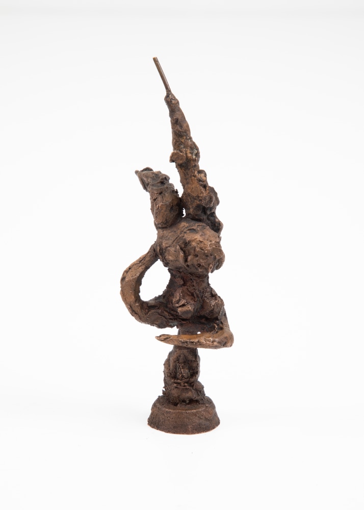 Reuben&amp;nbsp;Kadish

Untitled

5 1/2h x 1 1/2w x 2 3/8d in

13.97h x 3.81w x 6.03d cm

REUK136