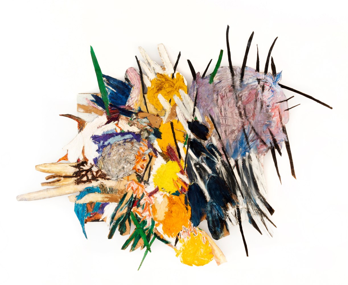 Martha Edelheit

Fishing for the Blue Moon, 1959

canvas, sheet metal, oil paint on Masonite

80h x 57w in
203.20h x 144.78w cm

MEDE044