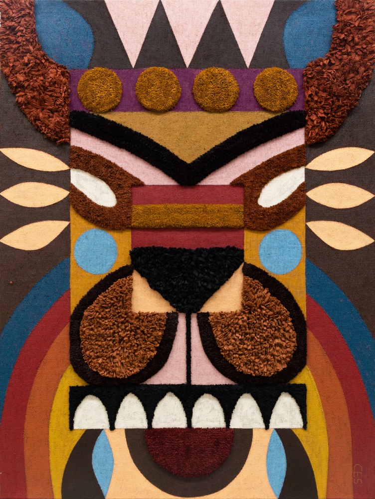 Ces McCully

Monstre (Sombre), 2024

acrylic on acrylic wool and burlap

63 x 47 in.
160 x 119.4 cm.

(CES011)