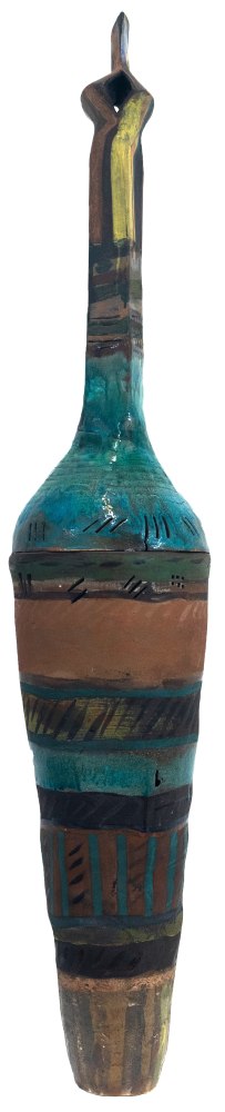 Sana Musasama

Dogon #3 (House Series #3), 1983-1984

glazed stoneware

65.0h x 13.0w x 12.0d in
164.47h x 31.75w x 29.21d cm

(SM022)
