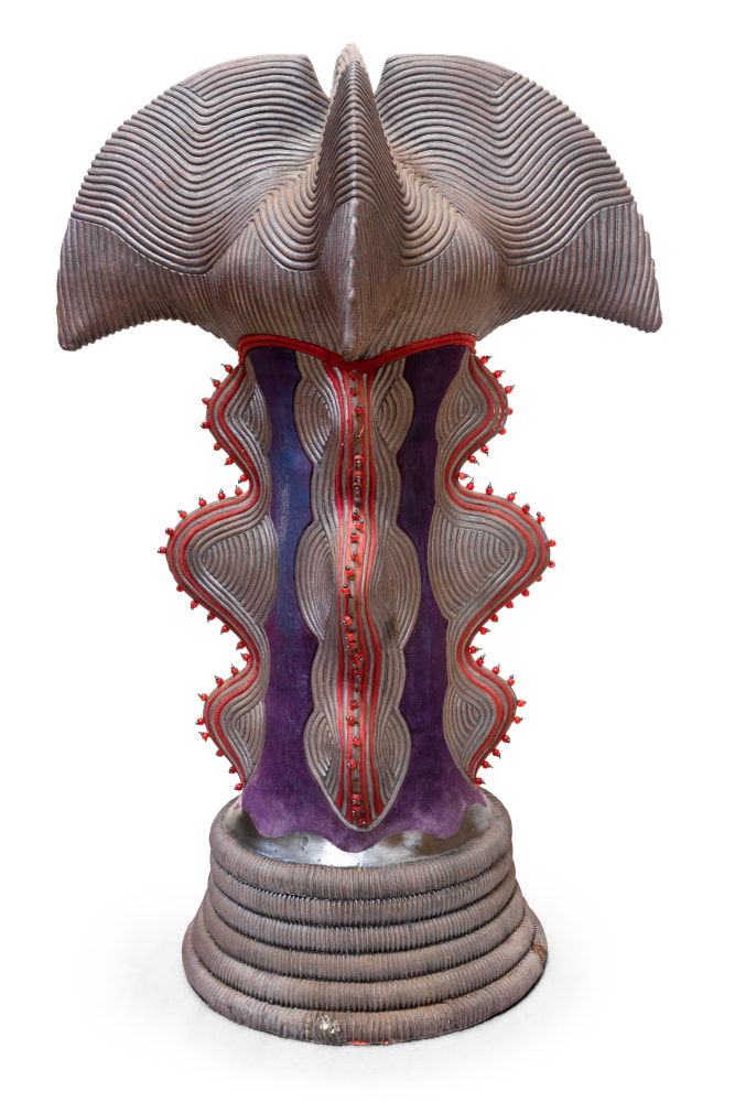 David MacDonald

Beaded Nyama Form, 1979

stoneware with beads and flocking

42 x 27 in.
106.7 x 68.6 cm.

(DAMAC001)