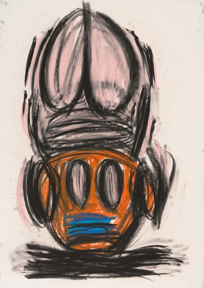 Judith Bernstein

Dick in a Head - Avenger Series #15 (Orange Head, Blue Mouth), 2010

charcoal and pastel on paper

41 1/2 x 29 1/2 in.
105.4 x 74.9 cm.

(JUBE001)
