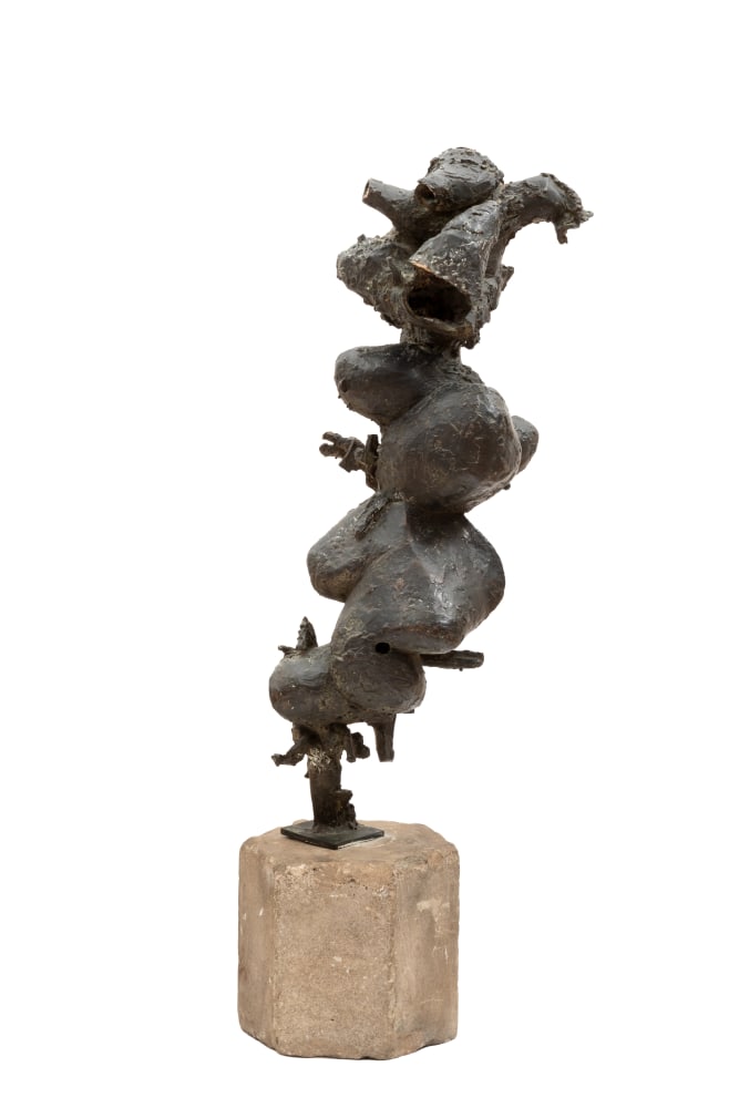 Reuben&amp;nbsp;Kadish

Untitled, 1960

Bronze with concrete plinth

23h x 12w x 9d in

58.42h x 30.48w x 22.86d cm

REUK002