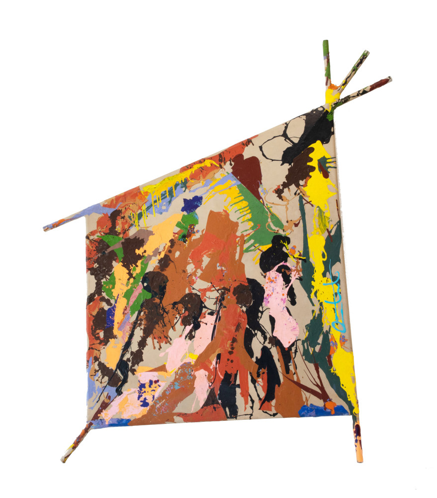 Joe Overstreet (1933-2019)

Untitled, 1982

acrylic on canvas construction

76h x 70w in
193.04h x 177.80w cm

JOVE198