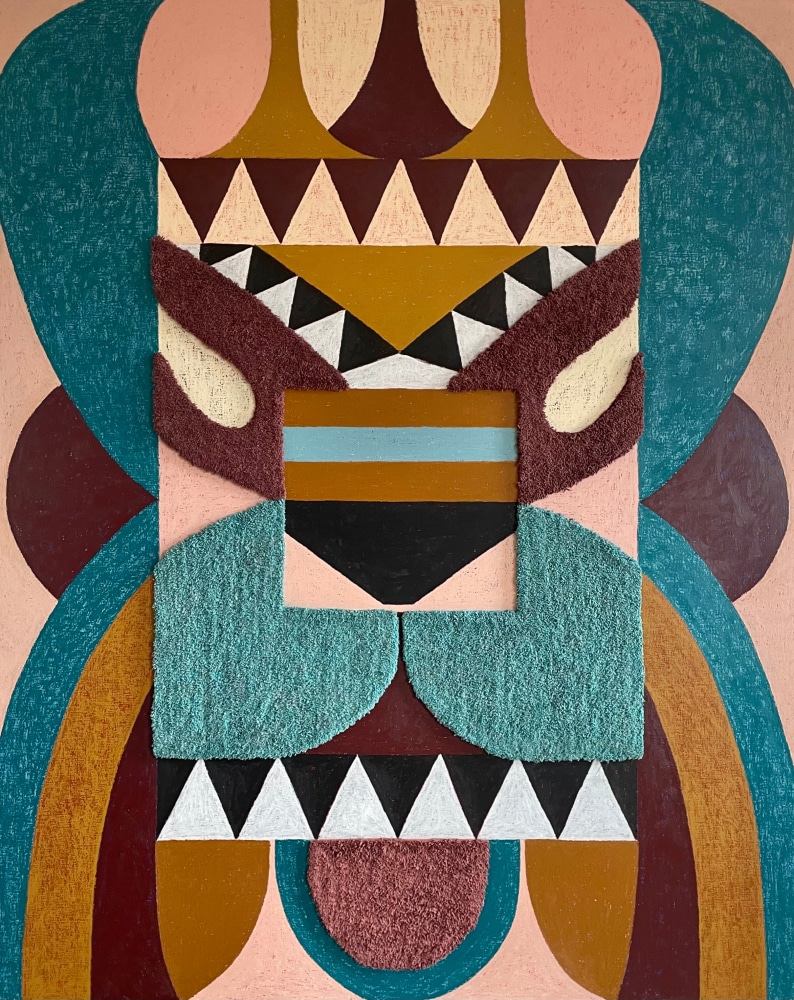 Ces McCully

Monstre (Pink/Blue), 2024

oil and acrylic paint, acrylic, cotton, and polyester textiles

79 x 63 in.
200.7 x 160 cm.

(CES005)