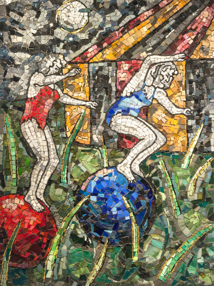 Ned Smyth | Balance of Life | 1986
Moasic
36h x 27w in