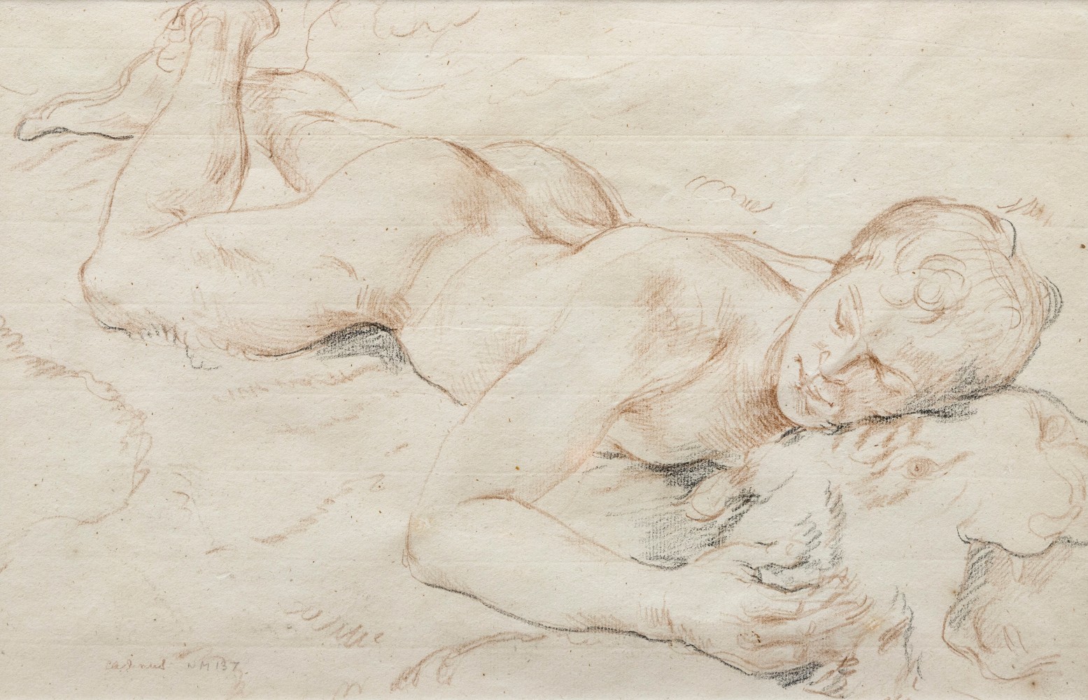 Paul Cadmus

Reclining Nude NM137, c.1974

crayon on paper

8 x 12 5/8 in.
20.3 x 32.1 cm.

(PACA001)