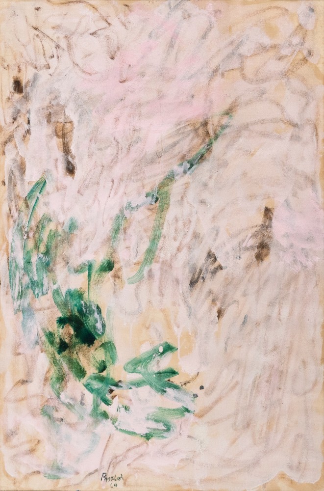 Pat Passlof

Untitled, 1960

oil on canvas mounted on paper

35.0h x 23.0w in
88.9h x 58.42w cm

(PASS164)