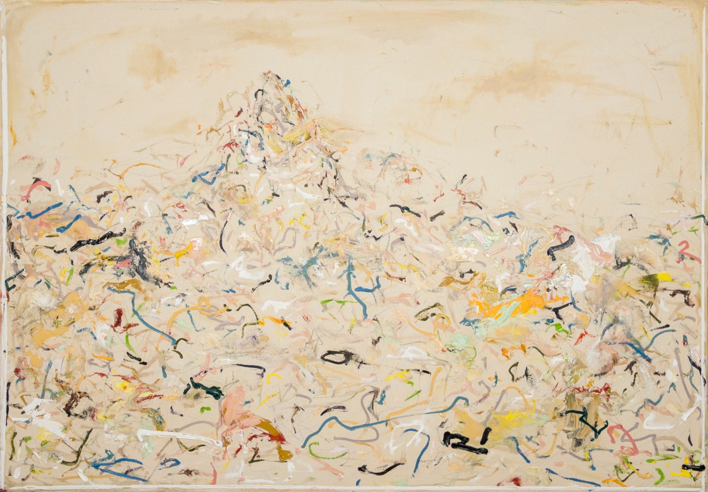 Hu&amp;ecirc; Thi Hoffmaster

Stuttering Affirmations no. 7, 2023

oil on canvas

46h x 66w in
116.84h x 167.64w cm

HUET002