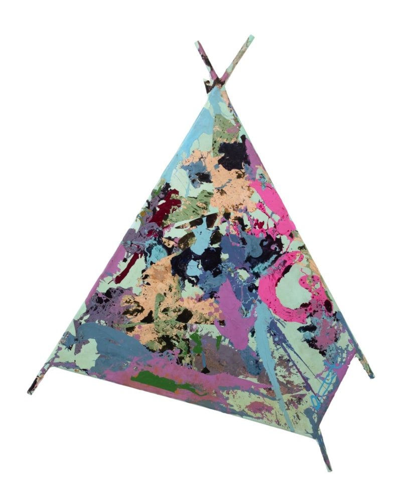 Joe&amp;nbsp;Overstreet
Gay Head, 1982
acrylic on canvas construction
79h x 83w in
200.66h x 210.82w cm
JOVE179