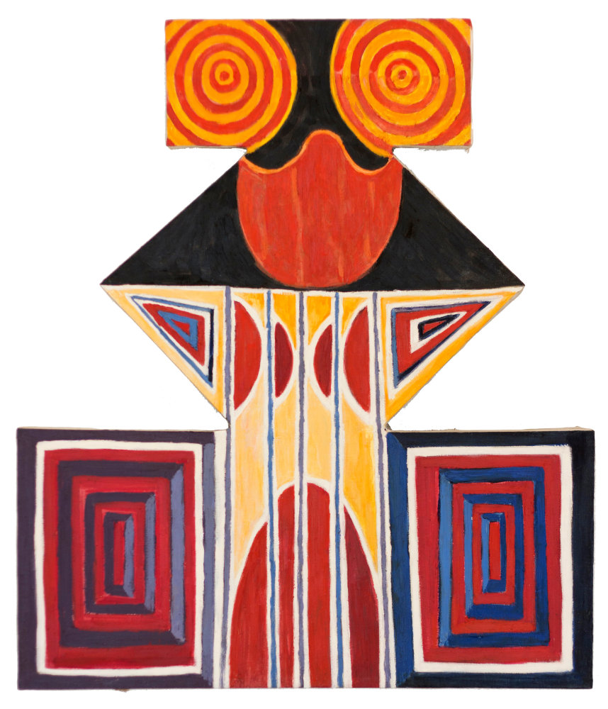 Joe Overstreet

Untitled, 1967

oil on linen construction with shaped support

55.0h x 48.0w x 3.0d in
139.7h x 121.92w x 6.35d cm

(JOVE001)