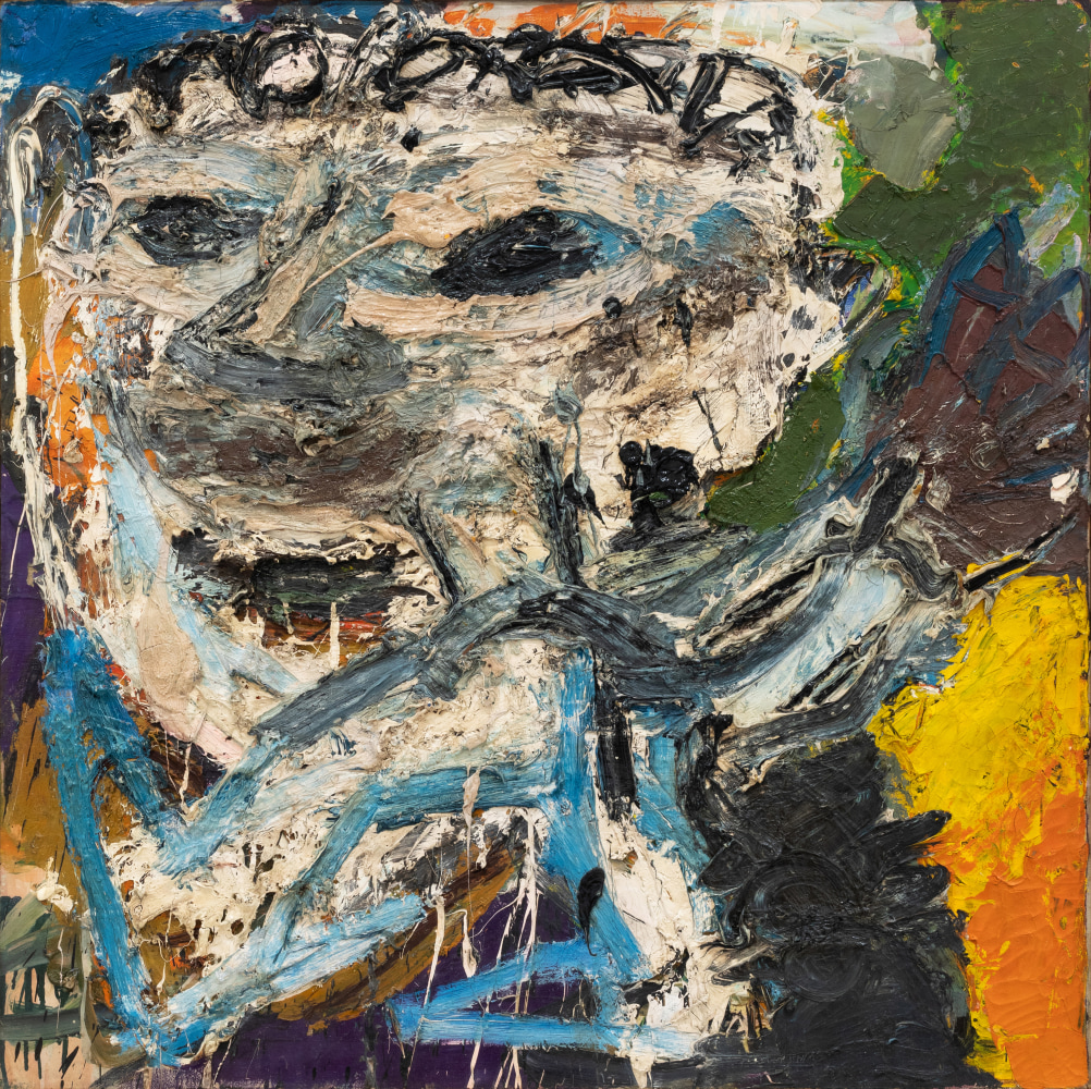 Jay&amp;nbsp;Milder

Subway Runner #13, 1958

oil and volcanic ash on canvas

36h x 36w in

91.44h x 91.44w cm

JMIL004