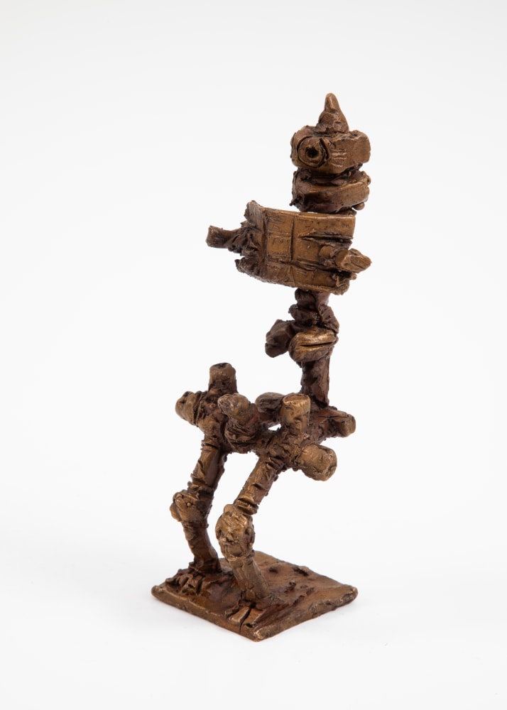 Reuben&amp;nbsp;Kadish

Untitled

Bronze

3 1/2h x 1 3/4w x 1 1/4d in

8.89h x 4.45w x 3.17d cm

REUK077