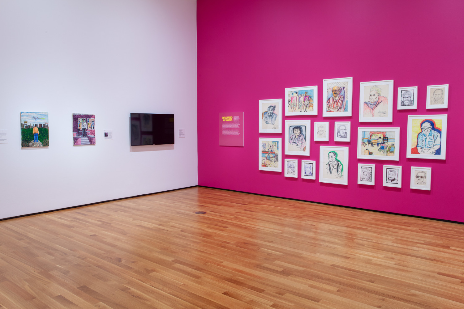 Installation view, &amp;#39;Michelangelo Lovelace: Art Saved My Life&amp;#39;, Akron Art Museum, Akron, Ohio, May 4 - August 18, 2024. Photos courtesy of Akron Art Museum.