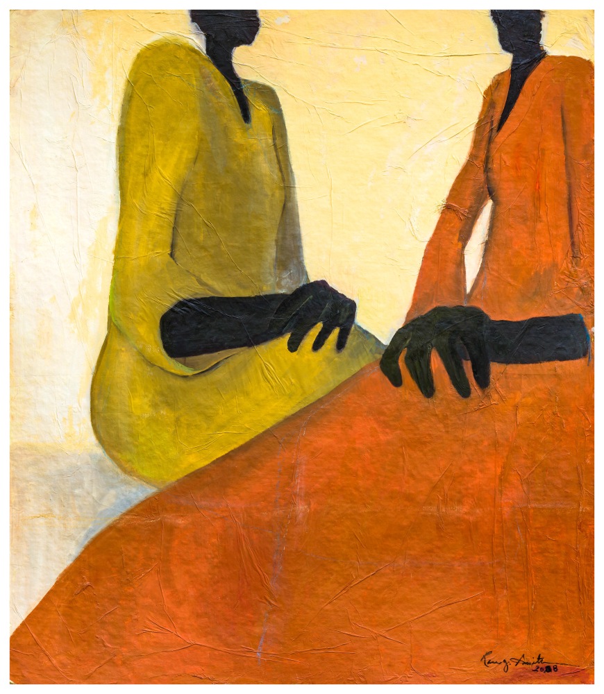 Rose Smith, Readymade Life, 2008, Oil on paper, 33 x 28.5 in.
