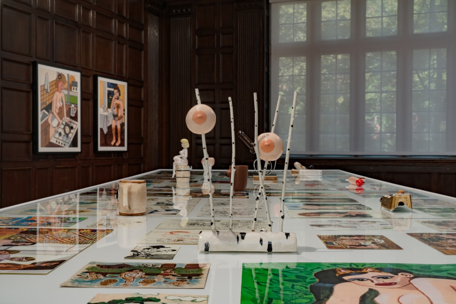 Installation view. Courtesy of the Neubauer Collegium at the University of Chicago, Chicago, IL, photo by Bob. (Robert Heishman + Robert Salazar).