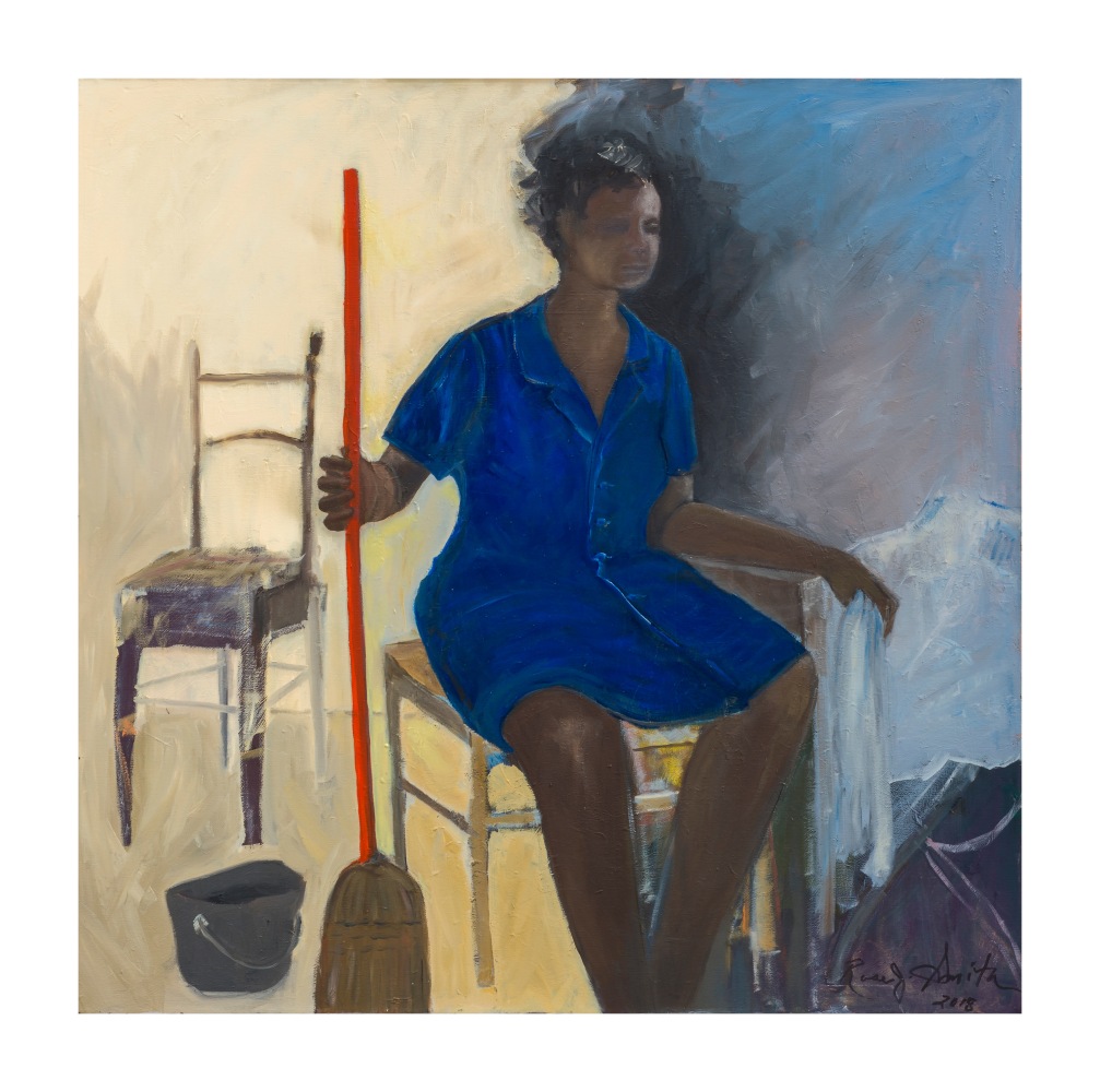 High resolution image of Rose Smiths's work titled &quot;Summit Domestic Worker&quot;