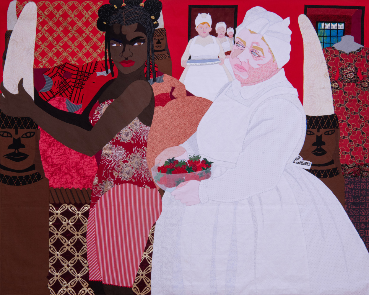 Dawn Williams Boyd

The Lost Cause Mythos, 2025

Assorted fabrics and cotton embroidery floss

56 x 70.5 in