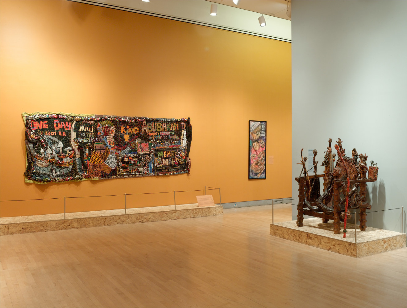 Installation view,&amp;nbsp;Symphonic Poem: The Art of Aminah Brenda Lynn Robinson,&amp;nbsp;Brooklyn&amp;nbsp;Museum,&amp;nbsp;February 24, 2006 - August 14, 2006.&amp;nbsp;(Photo:&amp;nbsp;Brooklyn&amp;nbsp;Museum)

&amp;nbsp;