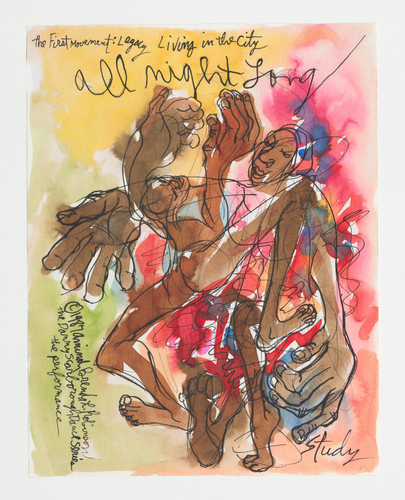 Aminah Brenda Lynn Robinson
The First Movement: Legacy Living in the City
1987
11 x 8.5 in.
Watercolor, pen, and ink, on paper
&amp;nbsp;